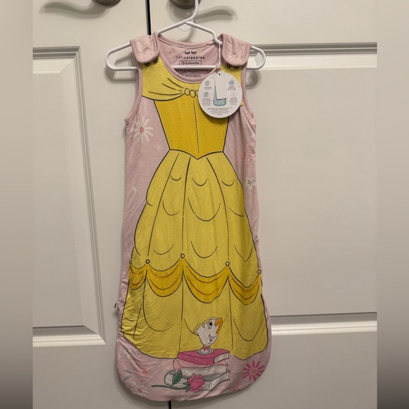 👑 Disney Belle Beauty and the Beast Little Sleepies OG Sleepy Bag Sleep Sack 0-6 - Picture 2 of 10